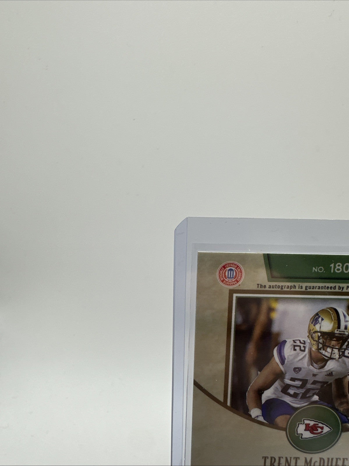2022 Panini Legacy Trent McDuffie Silver Rookie Auto