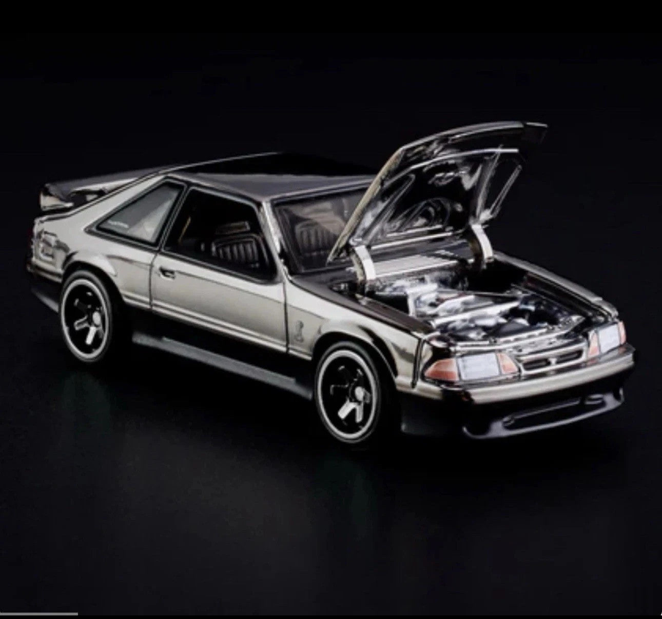 Hot Wheels RLC Exclusive 1993 Ford Mustang Cobra R Shadowchrome 1:64 Diecast