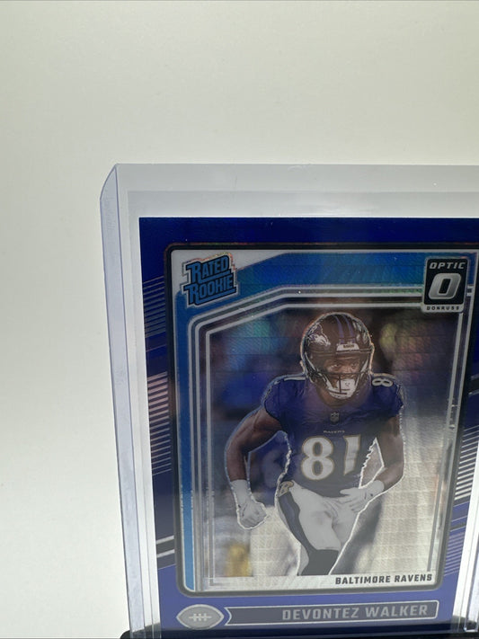 2024 Donruss Optic Rated Rookies Preview Holo #345 Devontez Walker