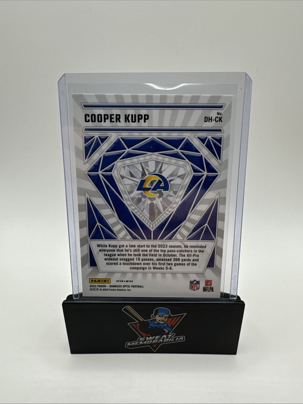 Cooper Kupp 2023 Panini-Donruss Optic Diamond Hands Silver Prizm  #DH-CK