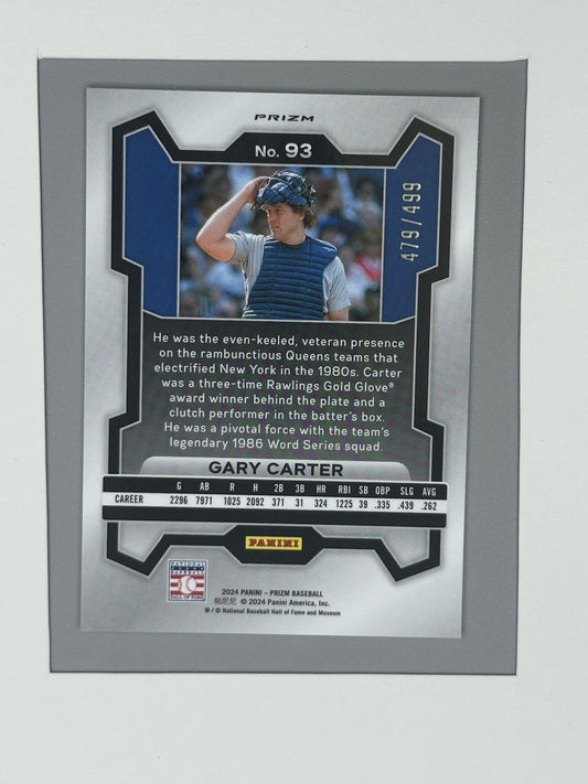 2024 Panini Prizm Gary Carter Pulsar 479/499 #93