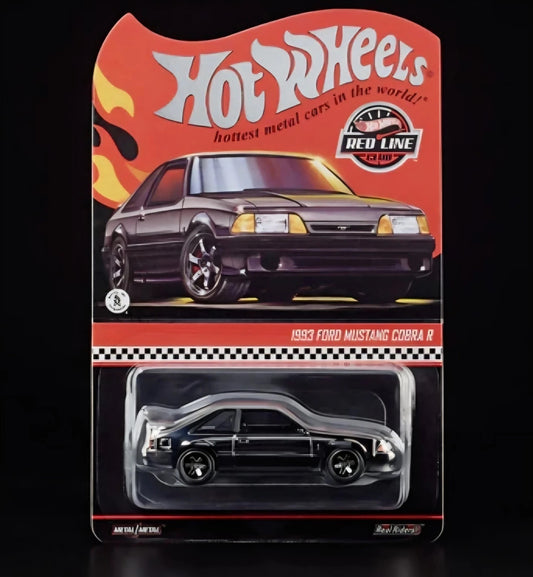 Hot Wheels RLC Exclusive 1993 Ford Mustang Cobra R Shadowchrome 1:64 Diecast
