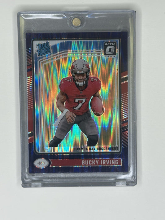 2024 Panini Donruss Optic Bucky Irving Rated Rookie #216 Purple Prizm