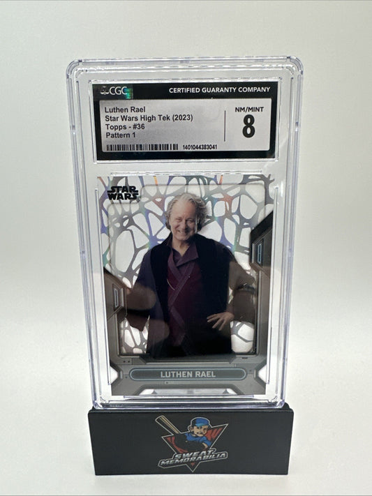 Luthen Rael 2023 Topps Star Wars High Tek Web CGC 8