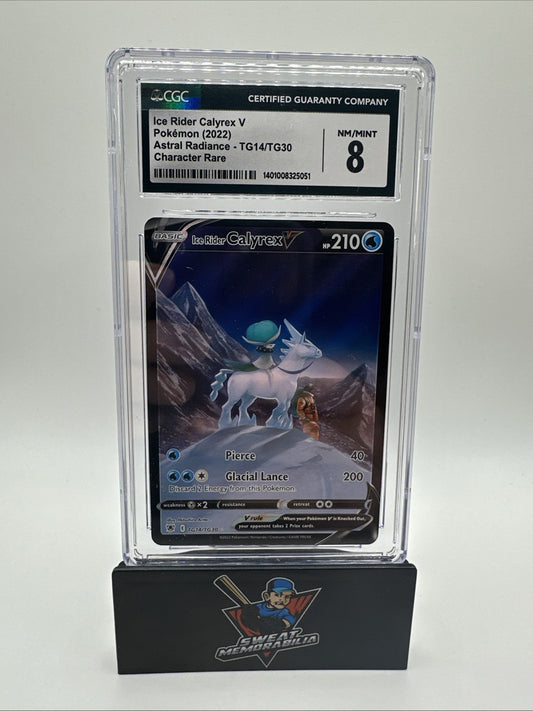 CGC Graded 9 Ice Rider Calyrex V TG14/TG30 Astral Radiance Pokemon Card