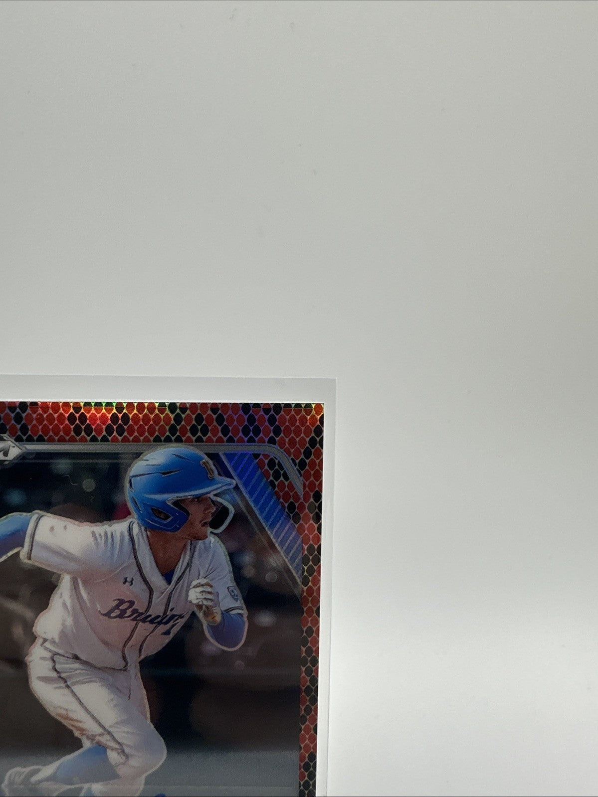 2021 PANINI PRIZM DRAFT PICKS MATT MCLAIN AUTO SNAKESKIN REF 7/15 SSP RC