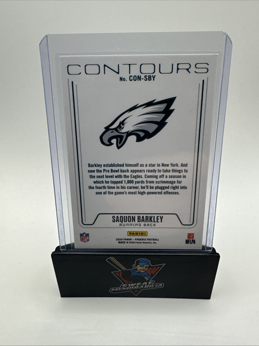 2024 Phoenix Contours Saquon Barkley #CON-SBY Philadelphia Eagles