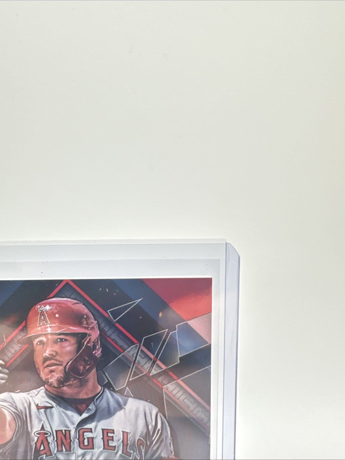 2022 Topps Fire Mike Trout Red Flame Parallel #81 Angels