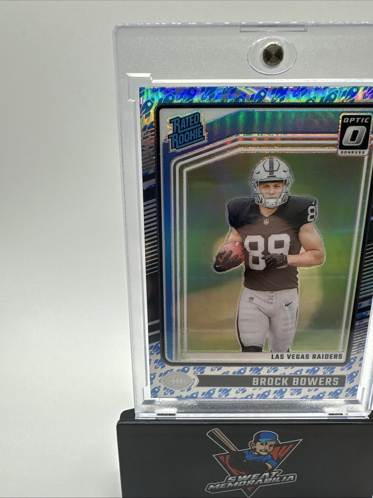 2024 Panini Optic Brock Bowers Rocket Emoji
