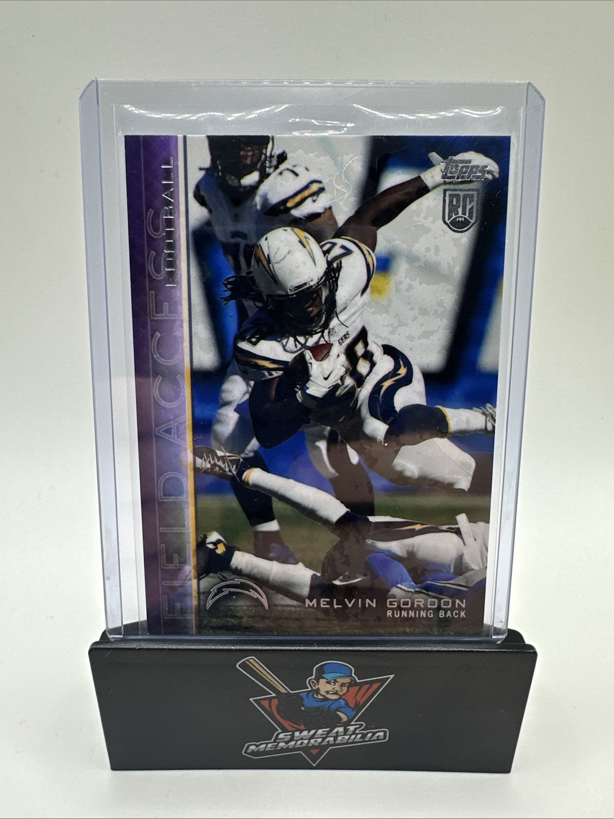 2015 Topps Field Access Football Card #102 Melvin Gordon Rookie