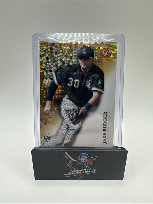 2022 Topps Pristine Gold Refractors #205 Jake Burger White Sox 28/50