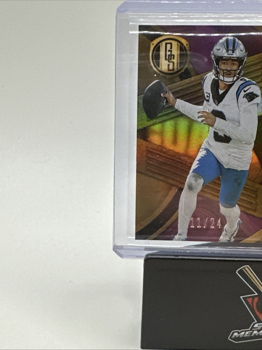 2024 Gold Standard Bryce Young Gold Gear 3 Color Patch 11/24 Panthers
