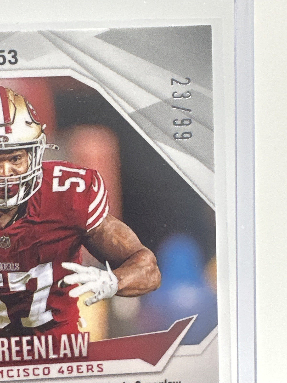 2024 Panini Phoenix - Dre Greenlaw San Francisco 49ers /99 RED