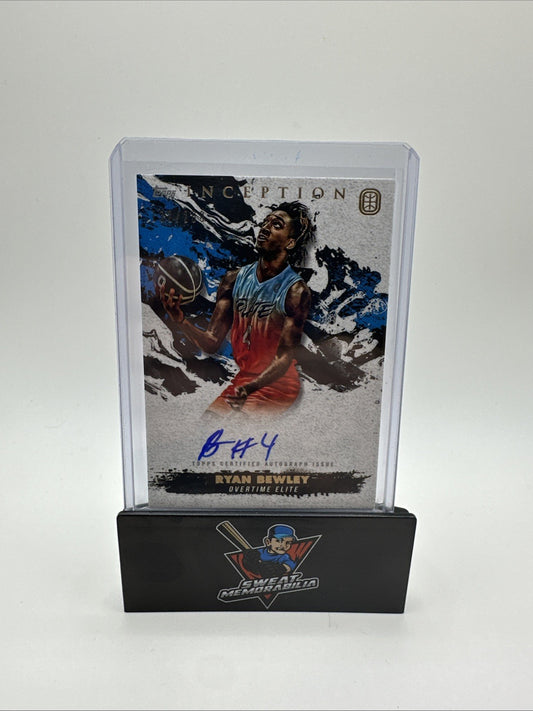 2021-22 Topps Inception OTE Overtime Elite /200 Ryan Bewley #IA-RB3 Auto