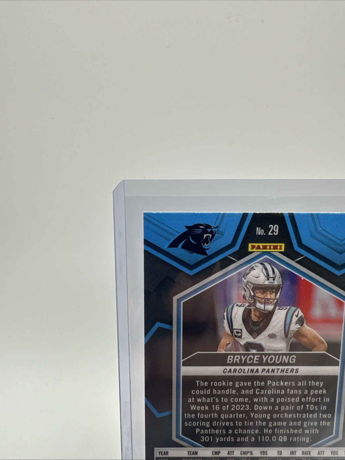 2024 Panini Mosaic #29 Bryce Young Silver Silver Prizm