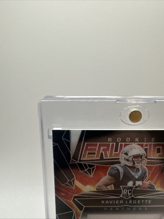 2024 Panini Obsidian - Rookie Eruption Materials Xavier Legette #ERM-XLE W/Case