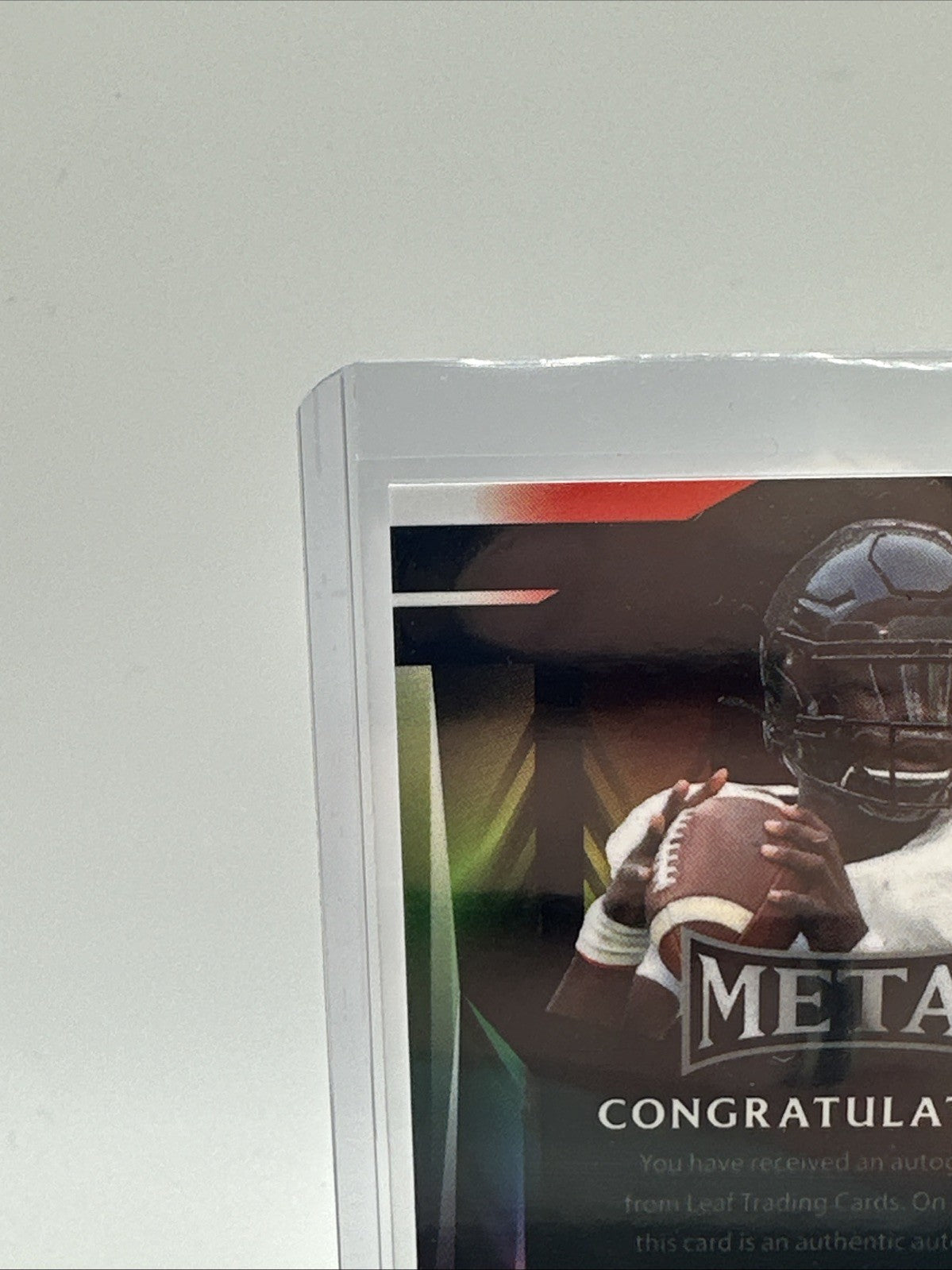 2023 Leaf Metal Football MALIK CUNNINGHAM Auto 3/5