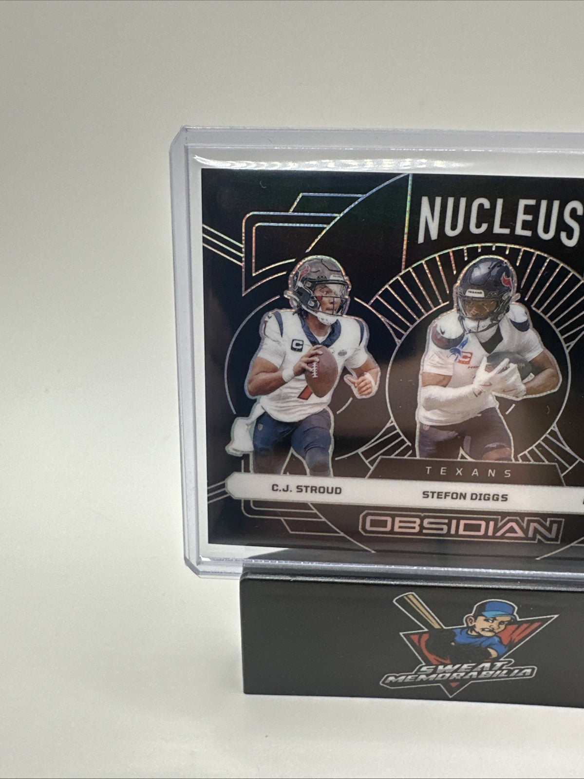 2024 Obsidian Football Nucleus C.J. Stroud Stefon Diggs Collins TEXANS