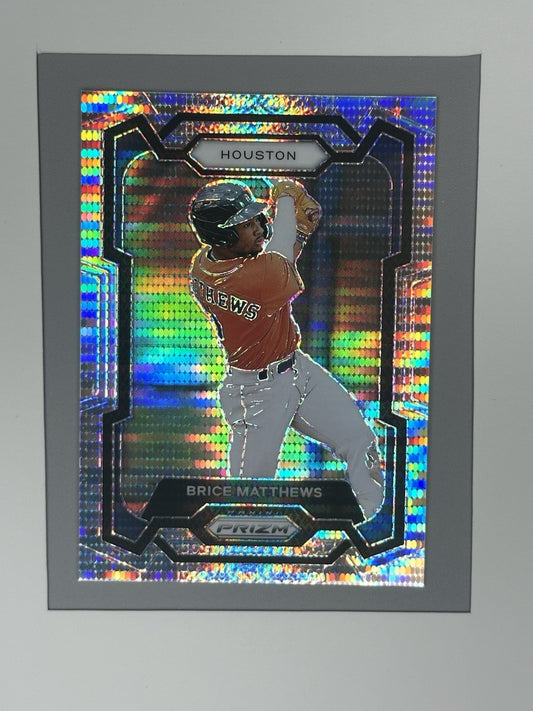 2024 Panini Prizm Brice Matthews Pulsar Prizm 425/499 RC # 170