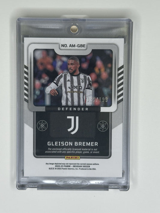 2022-23 Panini Obsidian Gleison Bremer Atomic Material Relic 036/199
