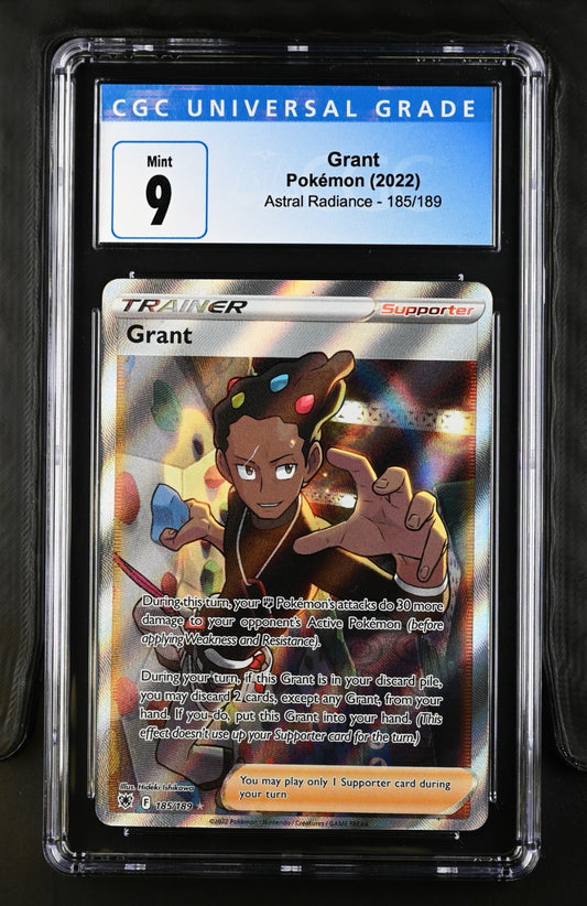 Pokemon 2022 Astral Radiance Grant #185/189 CGC 9