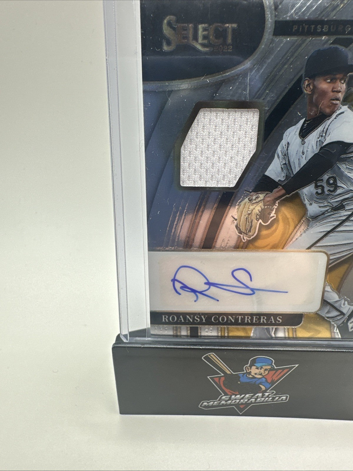 2022 Panini Select Roansy  Contreas Autographed Relic Rookie Card /299