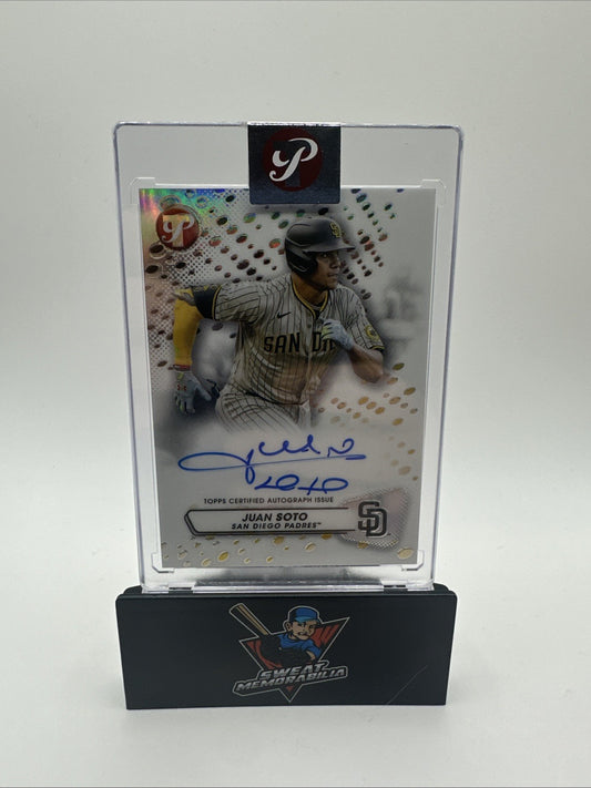 JUAN SOTO 2023 TOPPS PRISTINE PADRES AUTO #PL-JSO