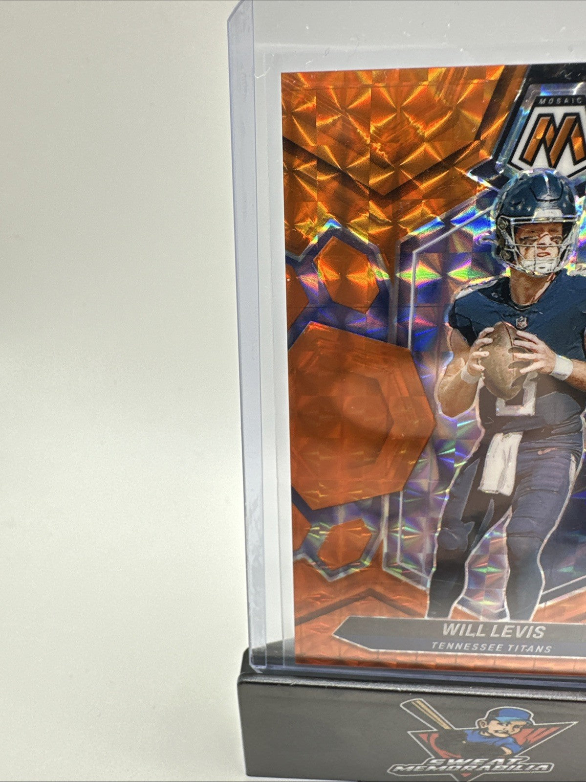2024 Mosaic #211 Will Levis Red Mosaic Prizm Tennessee Titans
