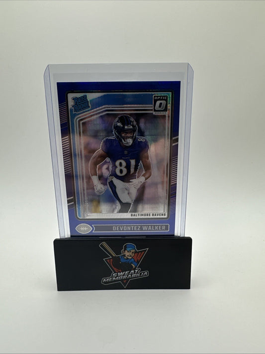 2024 Donruss Optic Rated Rookies Preview Holo #345 Devontez Walker