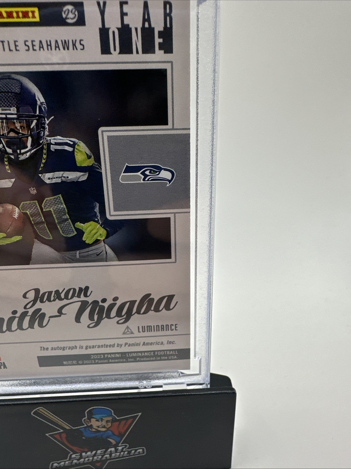 2023 Luminance RC Football Jaxon Smith-Njigba Auto Rookie Y1-JSN RC Seahawks