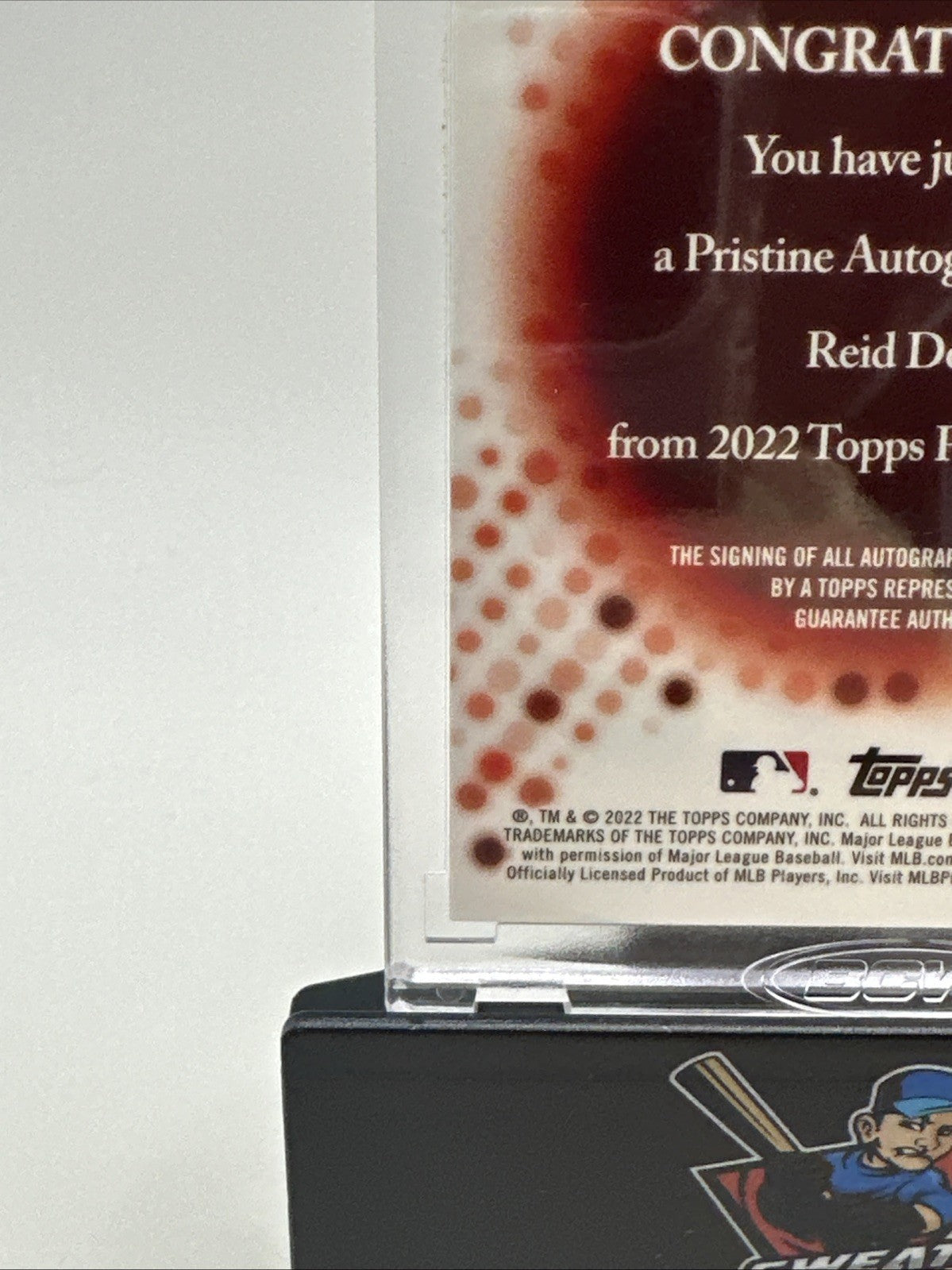 Reid Detmers Rookie RC Auto /50 2022 Topps Pristine Autographs Refractor Angels