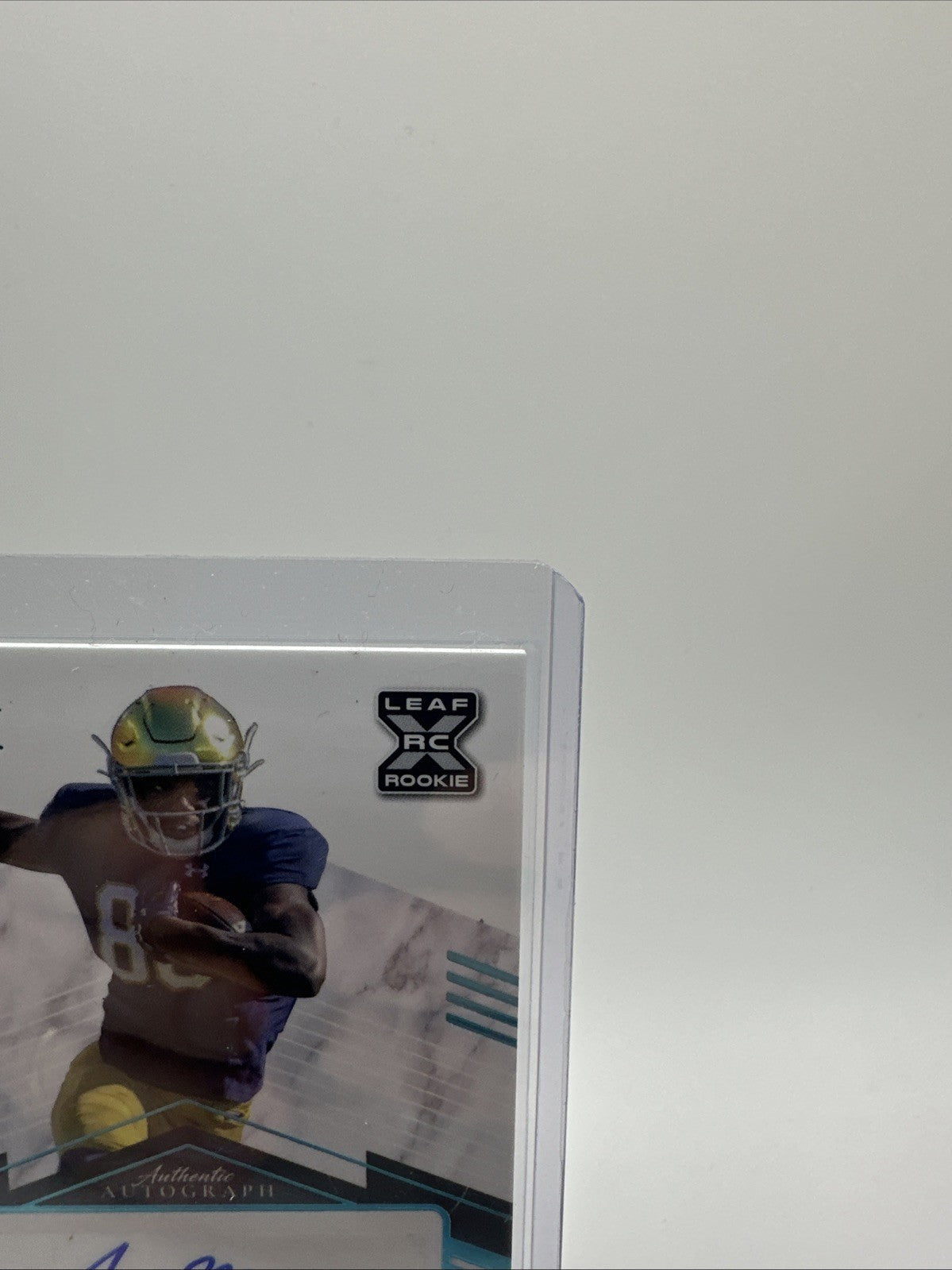 2021 LEAF ULTIMATE DRAFT JAVON MCKINLEY ROOKIE/RC AUTO #18/35