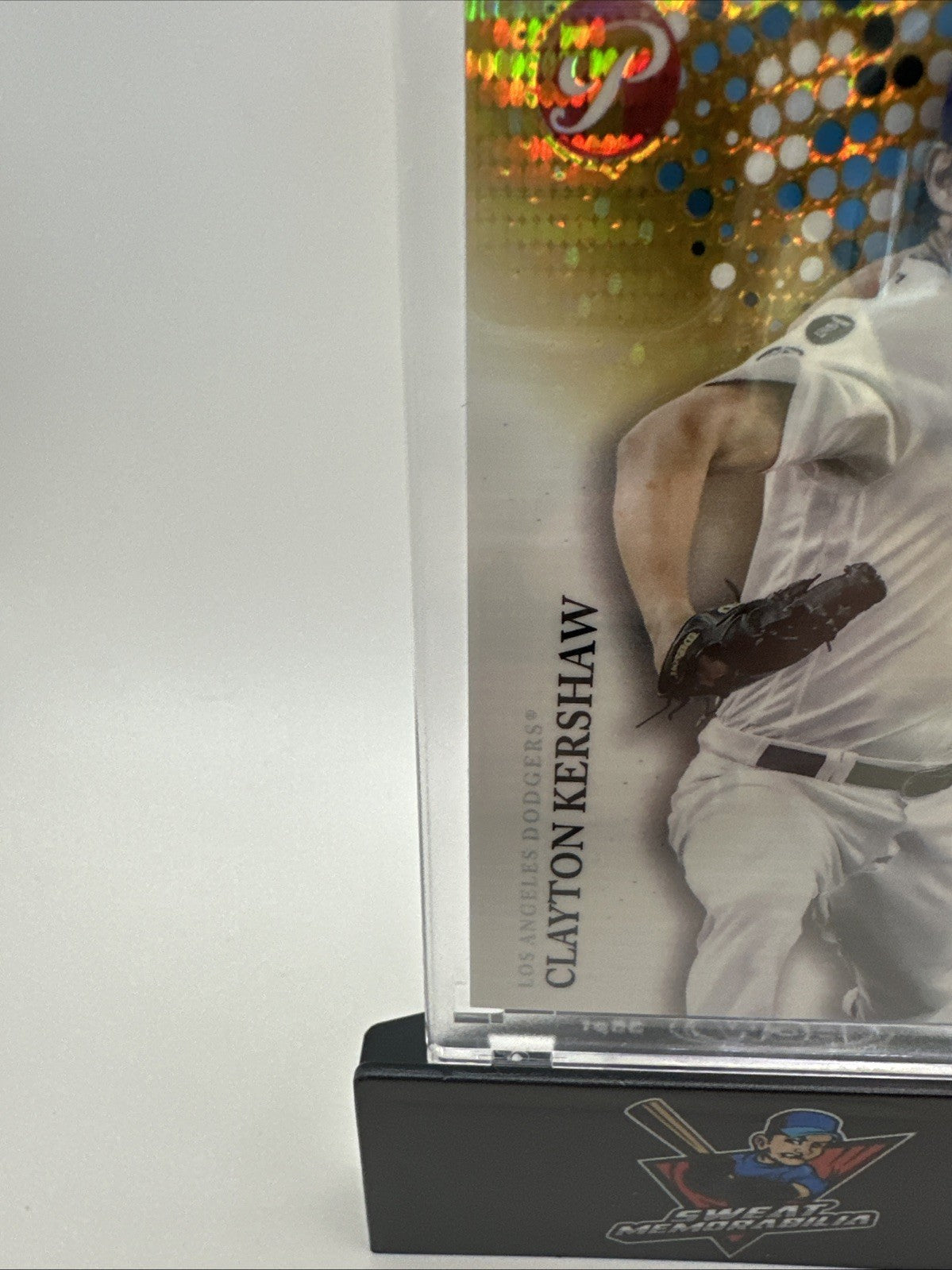 2022 Topps Pristime Gold Refractor #170 Clayton Kershaw No 8 of 50