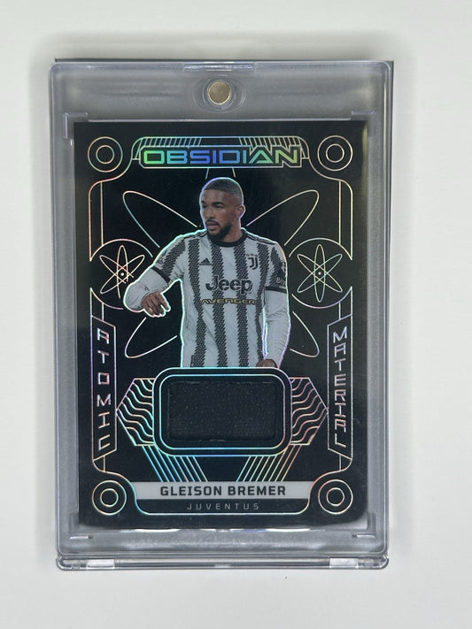 2022-23 Panini Obsidian Gleison Bremer Atomic Material Relic 036/199