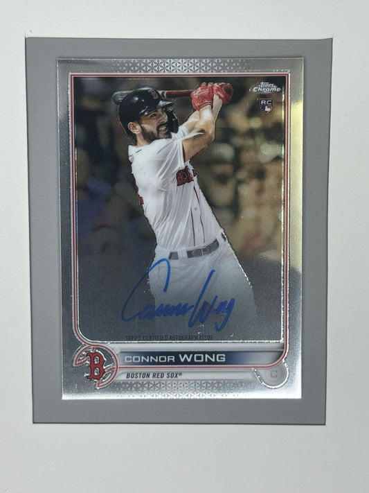 2022 Topps Chrome Connor Wong Baseball #RA-CW Auto