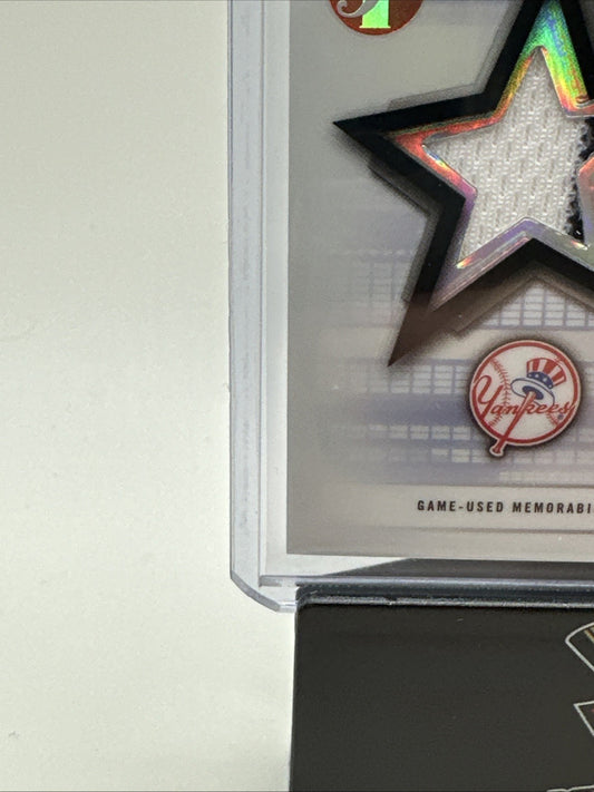 Gio Urshela 2022 Topps Pristine Slice Of A Star Signed On-Card Jersey Auto SP