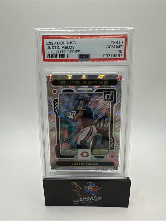 2023 Panini Donruss - The Elite Series Justin Fields #ES-10 PSA 10