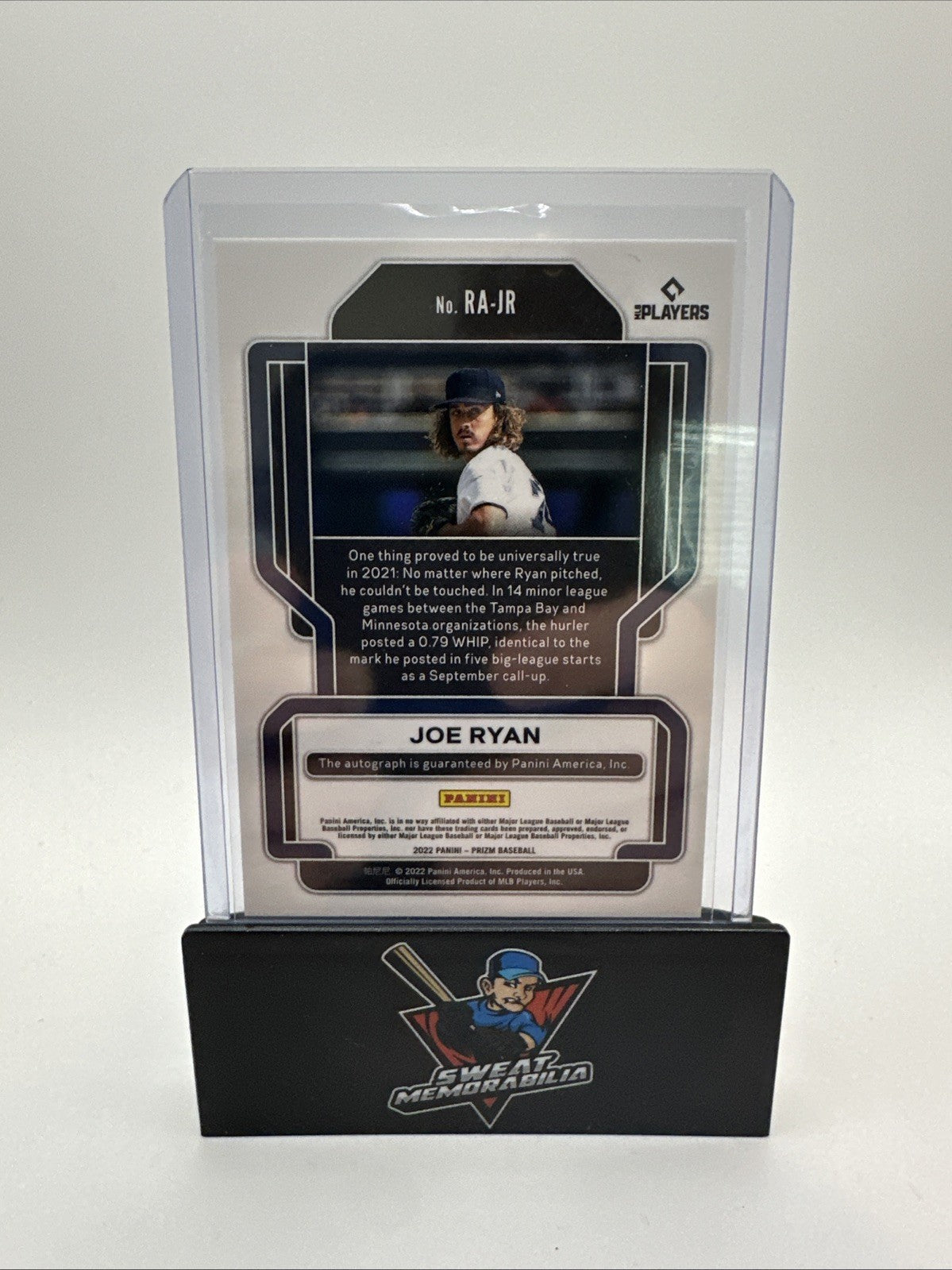 2022 Panini Prizm Rookie Autographs #21 Joe Ryan