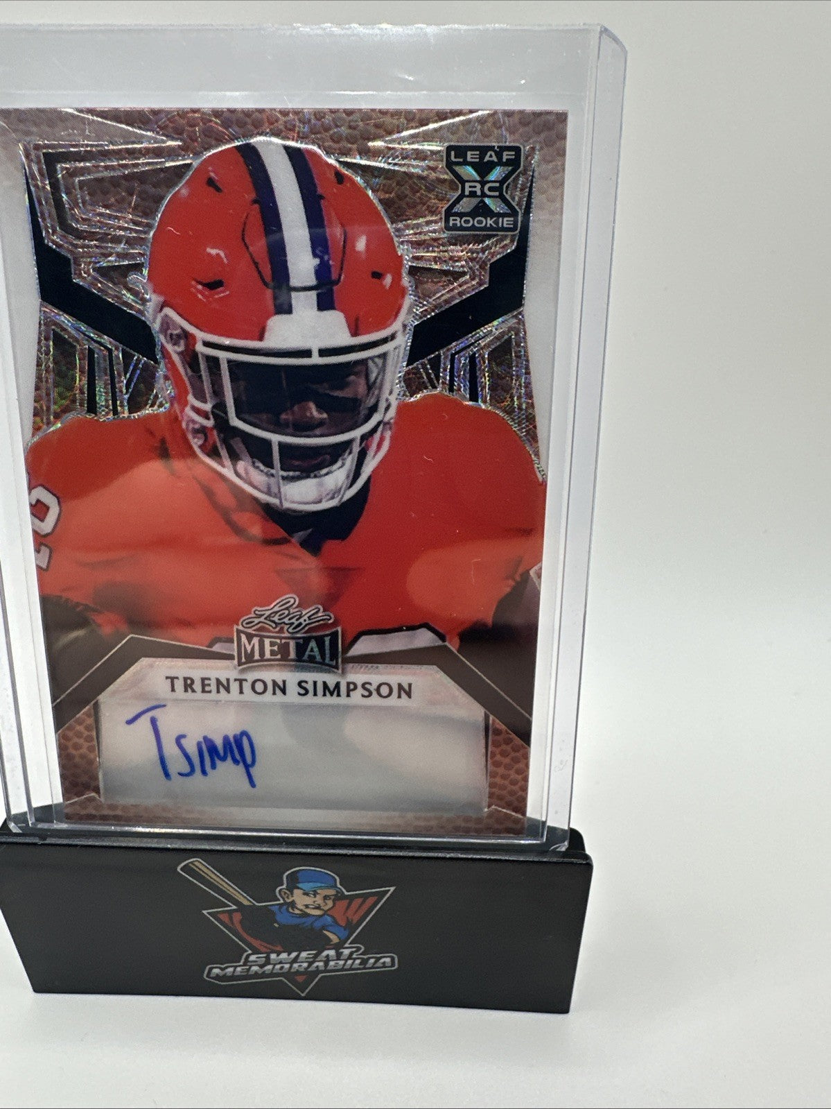 2023 Leaf Metal Trenton Simpson Rookie College Football 5/5