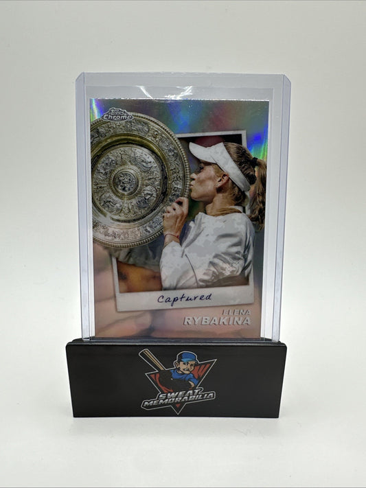 2024 Topps Chrome Tennis Captured ELENA RYBANKINA #CTD-ER