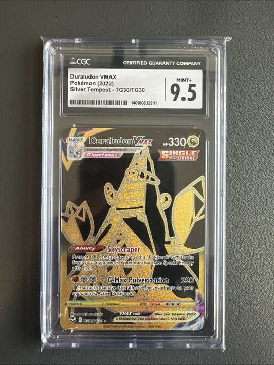 2022 Pokémon Duraludon VMAX TG #TG30 CGC 9.5 Silver Tempest