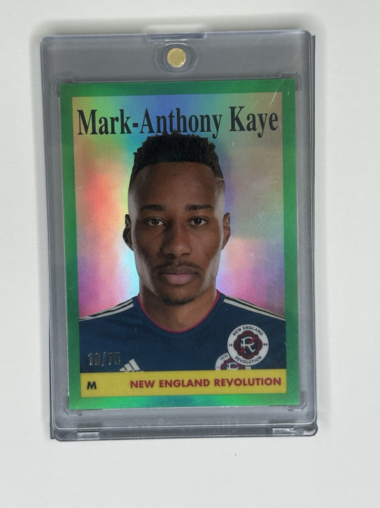 2023 Topps Chrome MLS 1958 Mark-Anthony Kaye Green Refractor 10/75