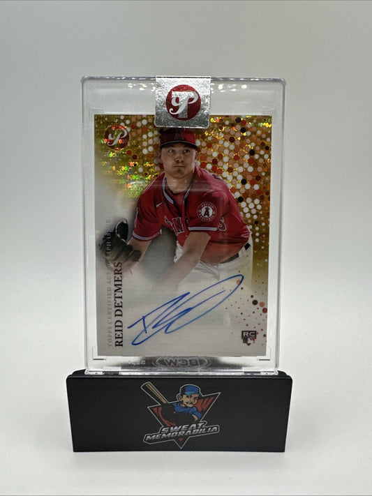 Reid Detmers Rookie RC Auto /50 2022 Topps Pristine Autographs Refractor Angels