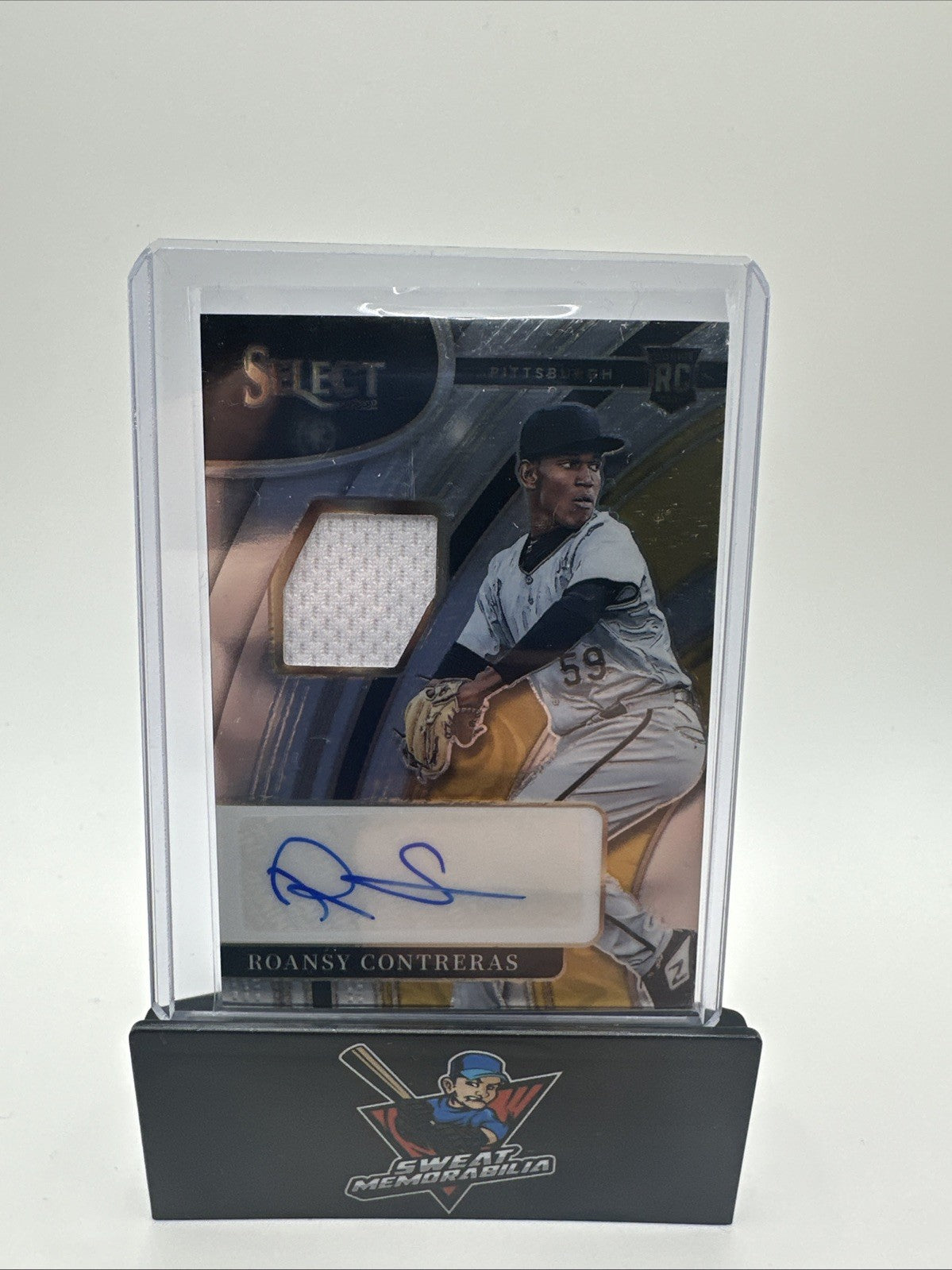 2022 Panini Select Roansy  Contreas Autographed Relic Rookie Card /299