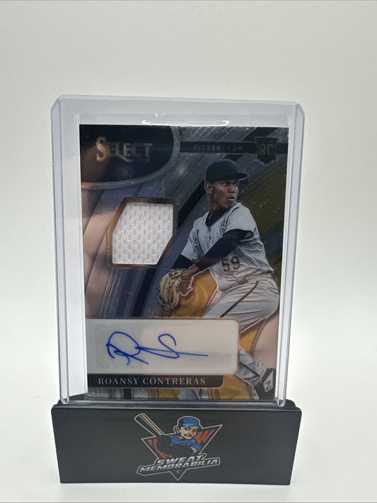 2022 Panini Select Roansy  Contreas Autographed Relic Rookie Card /299