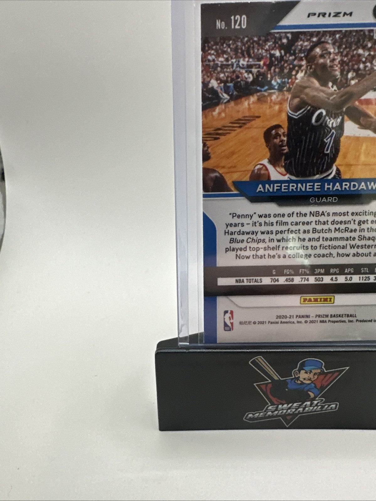 2020-21 Panini Prizm #120 Anfernee Hardaway Red Ice