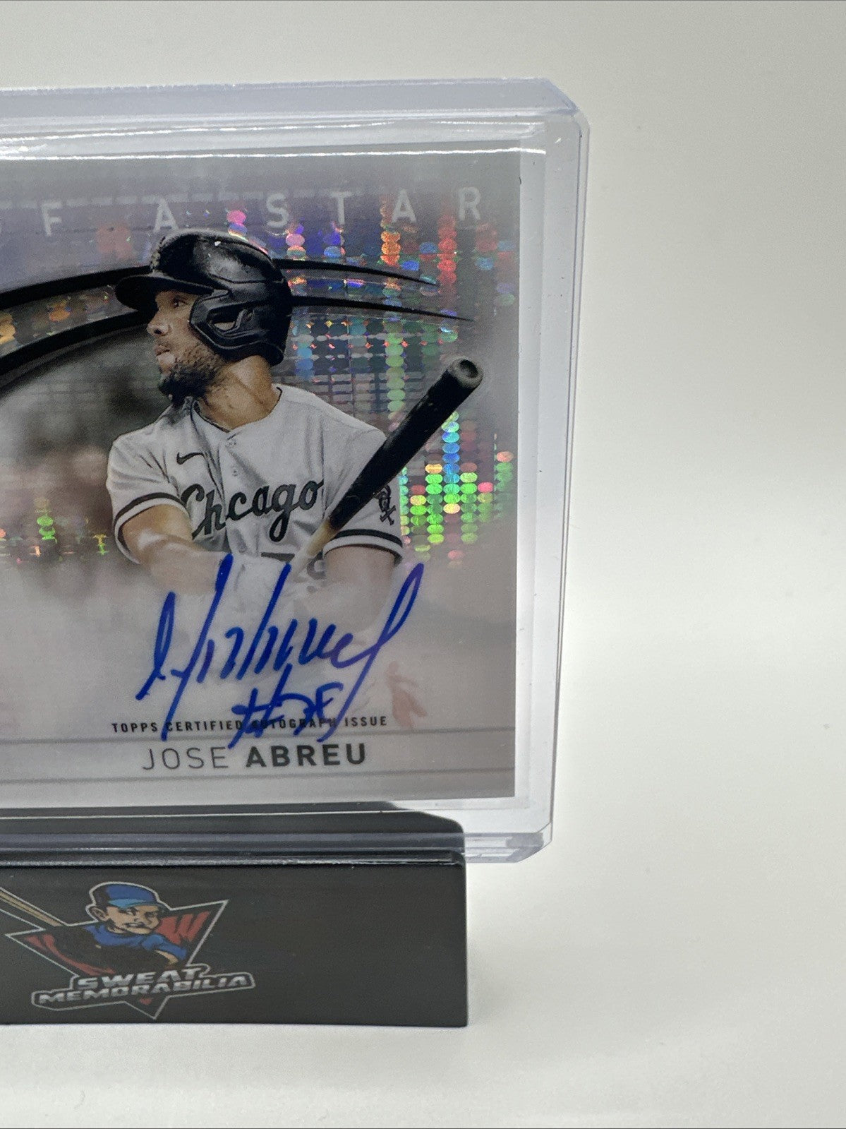 2022 Topps Pristine Slice of the Star Auto Relics Jose Abreu #SSAR-JA Auto