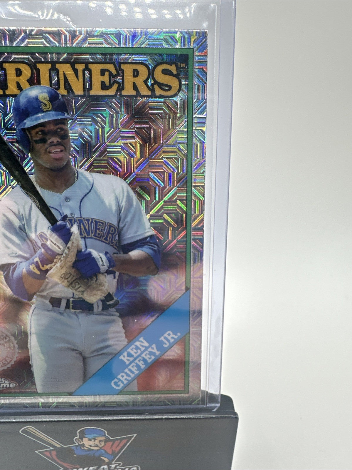 Ken Griffey Jr 2023 TOPPS SERIES ONE SILVER 1988 CHROME MOJO REFRACTOR