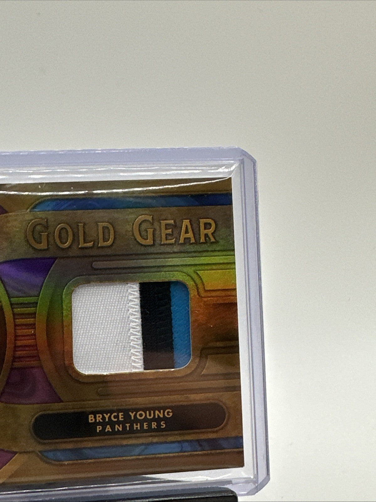 2024 Gold Standard Bryce Young Gold Gear 3 Color Patch 11/24 Panthers