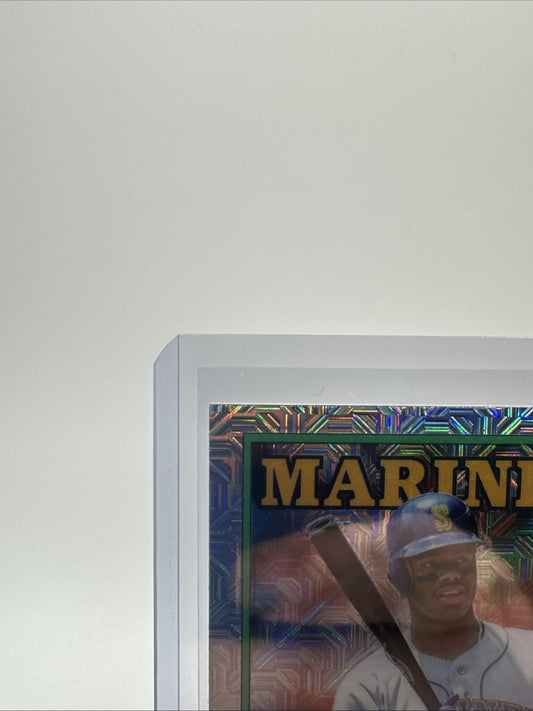 Ken Griffey Jr 2023 TOPPS SERIES ONE SILVER 1988 CHROME MOJO REFRACTOR